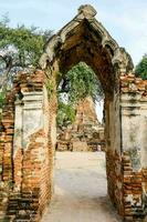 un ancien temple dans Thaïlande photo