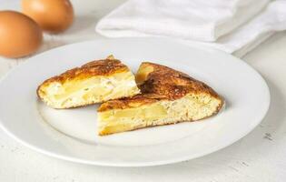 omelette tortilla espagnole photo