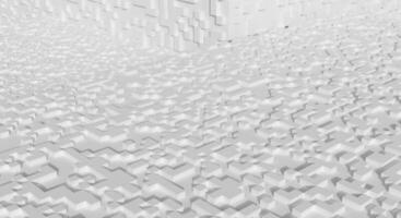 cube pixel texture pixel modèle fond d'écran blanc géométrique mosaïque carré bloquer blocs abstrait Contexte cubique illustration 3 dimensionnel dé photo