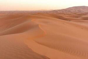 beau Sahara désert à maroc photo