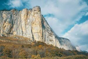 rocheux montagnes la nature des nuages Voyage l'automne style photo