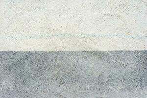 plâtré abstrait deux coloré bleu et blanc mur Contexte. photo