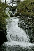 une vue de le avaler chutes dans Nord Pays de Galles photo