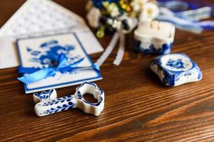 accessoires de mariage dans le style de gjel photo