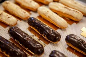 variété de éclairs photo