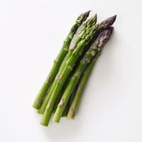 une bouquet de asperges génératif ai généré photo