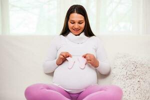 une Enceinte femme photo