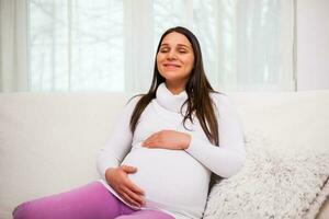 une Enceinte femme photo