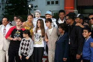 invités, famille, prince Michael Jackson, prince Michael Jackson, ii alias couverture Jackson, Paris Jackson photo