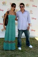 Vanessa Minnillo et pseudo lachey en arrivant à une temps pour héros célébrité carnaval bénéficiant le Elizabeth verre pédiatrie sida fondation à le wadsworth théâtre terrains dans bois de l'ouest , Californie sur juin 7, 2009 photo