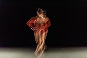 le mouvement abstrait de la danse photo