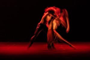 le mouvement abstrait de la danse photo