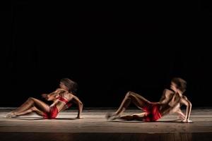 le mouvement abstrait de la danse photo