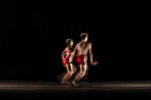 le mouvement abstrait de la danse photo