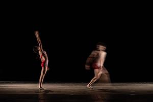 le mouvement abstrait de la danse photo