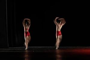 le mouvement abstrait de la danse photo