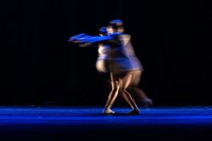 le mouvement abstrait de la danse photo