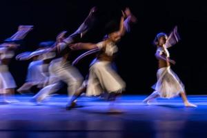 le mouvement abstrait de la danse photo