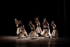 le mouvement abstrait de la danse photo