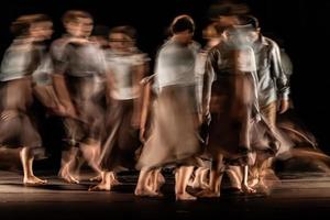 le mouvement abstrait de la danse photo