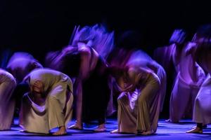 le mouvement abstrait de la danse photo