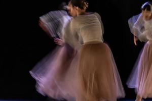 le mouvement abstrait de la danse photo