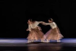 le mouvement abstrait de la danse photo