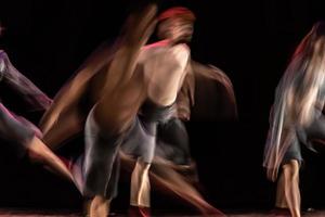 le mouvement abstrait de la danse photo