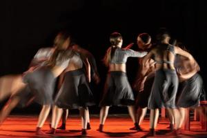 le mouvement abstrait de la danse photo