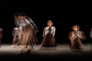 le mouvement abstrait de la danse photo