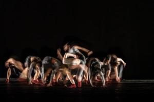 le mouvement abstrait de la danse photo