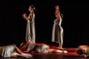 le mouvement abstrait de la danse photo