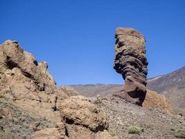 Roque Cinchado Roques de Garcia Teide National Park tenerife photo