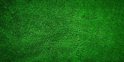 fond de texture d'herbe verte concept de jardin d'herbe utilisé pour faire un terrain de football de fond vert, golf d'herbe, fond texturé de motif de pelouse verte. photo