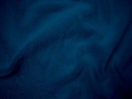 bleu nettoyer la laine texture Contexte. lumière Naturel mouton laine. bleu sans couture coton. texture de duveteux fourrure pour concepteurs. fermer fragment blanc la laine tapis.. photo