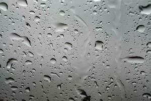 eau, pluie, gouttes, sur, a, vitre voiture photo