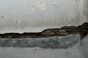 fissuré vieux maison mur texture pour Contexte photo