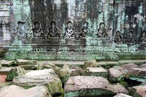 Temple de Preah Kahn à Siem Reap, Cambodge photo