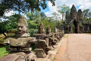 Temple d'Angkor Thom à Siem Reap, Cambodge