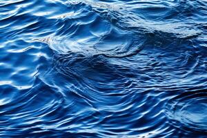 bleuâtre ondulation effet l'eau Contexte. ai génératif photo