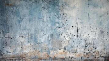abstrait grunge texture bleu marine foncé stuc mur Contexte. ai génératif photo