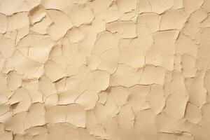 Roche abstrait chaud beige mur Contexte. ai génératif photo