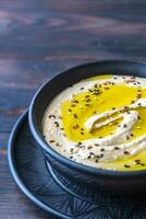 bol de houmous photo