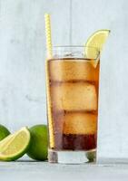 verre de cuba libre photo