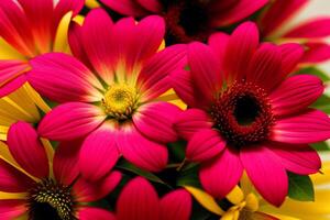 une magnifique bouquet. la nature kaléidoscope. une Stupéfiant bouquet de floral splendeur. génératif ai photo