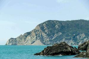 vue panoramique sur la côte photo