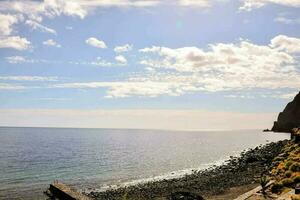 vue panoramique sur la côte photo