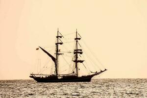 vue avec bateau voile photo