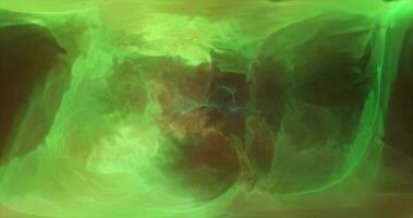 abstrait vert iridescent multicolore énergie magique brillant embrasé liquide plasma Contexte photo