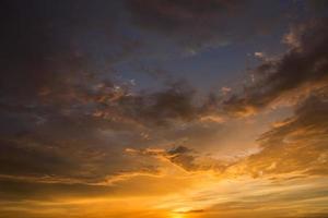 coucher de soleil orange ciel photo